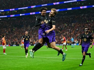 Barcelona vira sobre o Galatasaray e assume a liderança da Champions League com goleada de 4 a 1