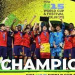 Espanha conquista a primeira Copa do Mundo Sub-15 ao vencer a República Tcheca por 3 a 0; Brasil fica em quinto lugar