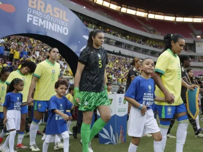 Seleção feminina enfrenta a Argentina em amistoso no Beira-Rio e estreia em grande estilo antes da Copa do Mundo