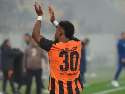 Alisson, do Shakhtar Donetsk, brilha na Copa da Ucrânia e se destaca na Champions League com foco no Sporting