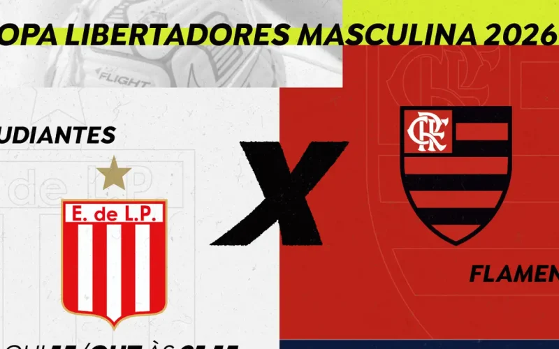 Rádio Nacional transmite Estudiantes x Flamengo nas semifinais da Copa Libertadores