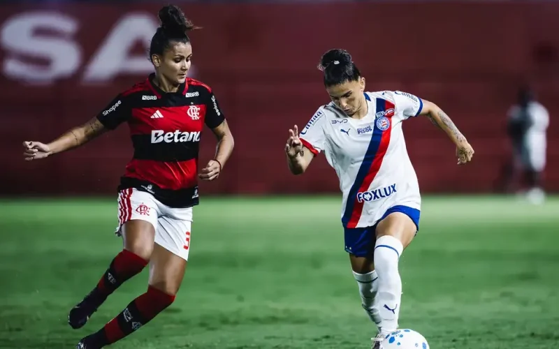 Bahia enfrentar o Flamengo e Internacional duelar com o Red Bull Bragantino nas semifinais da Copa do Brasil Feminina