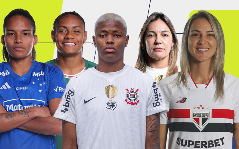 Finalistas do Prêmio TV Brasil Petrobras Para Elas: Marília, Taina Maranhão, Gabi Zanotti, Jhonson e Giovana Crivelari disputam vaga na Seleção da Temporada