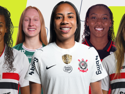 Zagueiras do São Paulo, Flamengo, Palmeiras e Corinthians são finalistas do Prêmio TV Brasil Petrobras Para Elas
