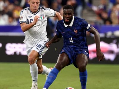 França e Itália empatam em 1 a 1 na Nations League; Bastoni furta a vitória com gol do empate