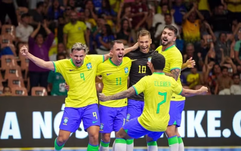 Brasil inicia sua jornada na Copa das Nações de Futsal 2026 enfrentando Cabo Verde e Indonésia; veja a tabela e onde assistir