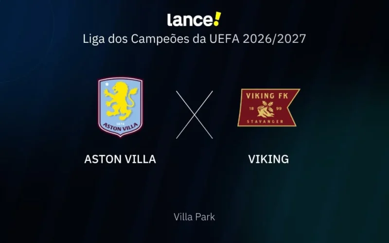 Aston Villa mira a terceira vitória seguida na Champions League contra o Viking FK em casa