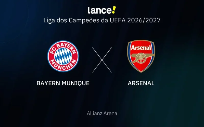 Bayern de Munique recebe Arsenal em duelo decisivo na Uefa Champions League; veja onde assistir e as prováveis escalações