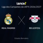Real Madrid busca manter 100% na Champions contra o RB Leipzig após goleada sobre o Sevilla