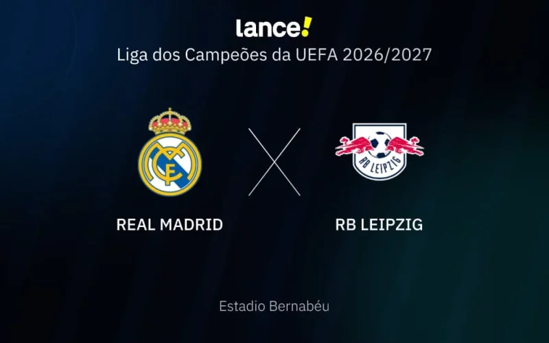 Real Madrid busca manter 100% na Champions contra o RB Leipzig após goleada sobre o Sevilla