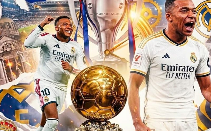 Mbappé: A Grande Candidatura à Bola de Ouro com Números Impecáveis no Real Madrid e na Copa do Mundo