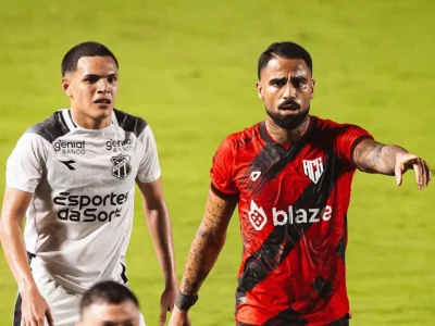 Netinho, do Atlético, será julgado pelo STJD após expulsão por gesto obsceno no duelo contra o Ceará
