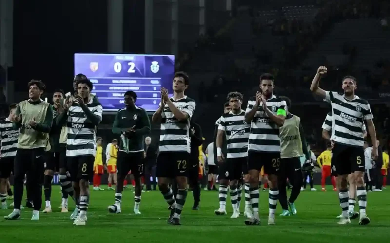 Sporting se destaca no ranking da UEFA e diz não ao Nápoles em proposta de 50 milhões