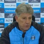 Renato Gaúcho exalta vitória do Grêmio e projeta próximo desafio contra o Athletico-PR na luta contra o rebaixamento