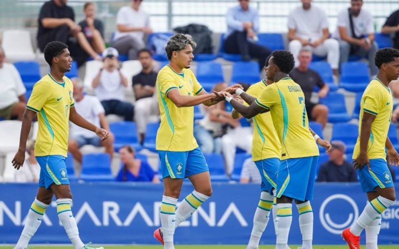 Brasil Sub-20 brilha e goleia México por 4 a 0 com destaques de Atlético e Cruzeiro