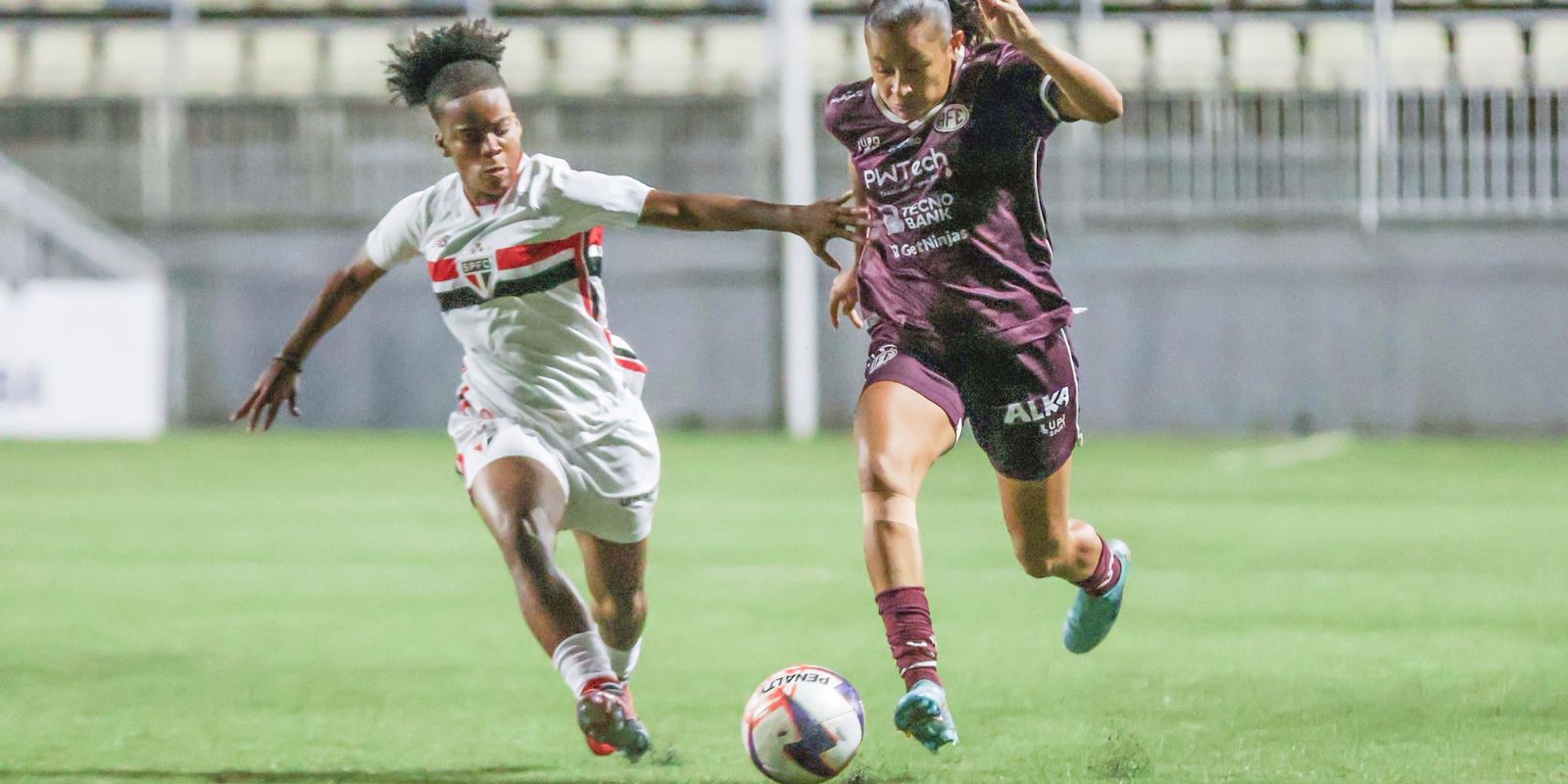São Paulo e Ferroviária empatam em 1 a 1 no primeiro jogo da semifinal do Paulista F Sub-20