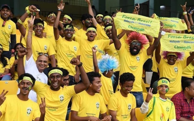 Índia se transforma em reduto da Seleção Brasileira com paixão avassaladora durante a Copa do Mundo