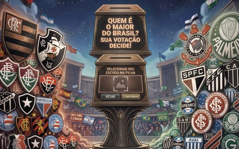 Vote no maior clássico do futebol brasileiro e opine sobre rivalidades históricas!