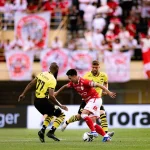 São Bernardo e Vila Nova empatam em 1 a 1 no primeiro tempo; Janderson e Lucas Lima marcam gols na Série B