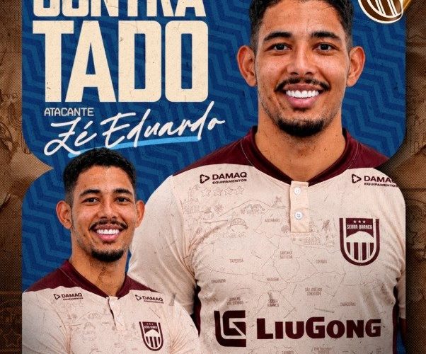 Serra Branca contrata Zé Eduardo para reforçar ataque na Copa Paraíba